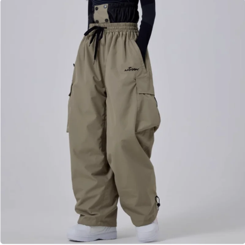 Damen Snowboardhose Baggy - Wasserdicht für Winter