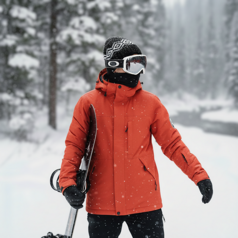 Skijacke 3-in-1 Baggy - Wind- & Wasserabweisend für Snowboard