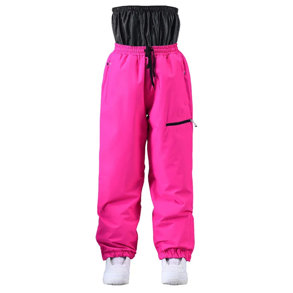 Unisex Skihose mit Reißverschluss - Snowboardhose Wasserdicht für Wintersport
