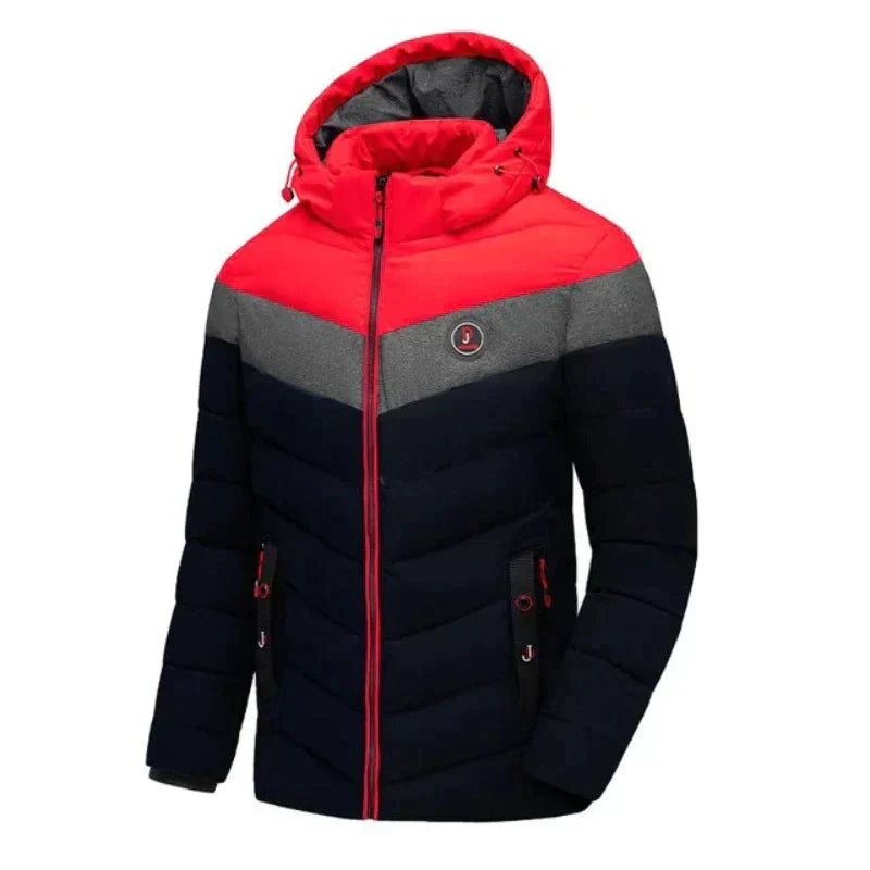 Wintersport Plüschmantel - Frühlingsjacke - Mit Kapuze