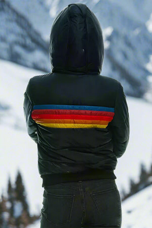 Hesterr | Wintersport Plüschmantel für Frauen-Snowmyoko