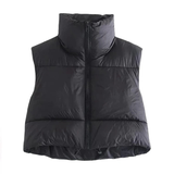 Damen Ärmellose Puffer Weste | Winter