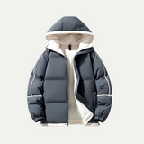 Herren Winterjacke | Pufferjacke Mit Kapuze & Luxus Stil