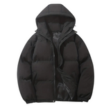 Wattierte Herren-Pufferjacke mit Kapuze
