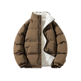 Pufferjacke Herren Fleece-gefütterte und Wattiert