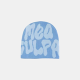 Beanie Mütze Y2K mit Grafik - Bedruckte Strickmütze