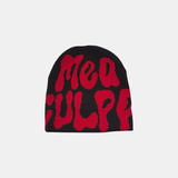 Beanie Mütze Y2K mit Grafik - Bedruckte Strickmütze