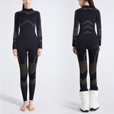 Damen Ski Thermounterwäsche - Funktionsunterwäsche Quarter-Zip