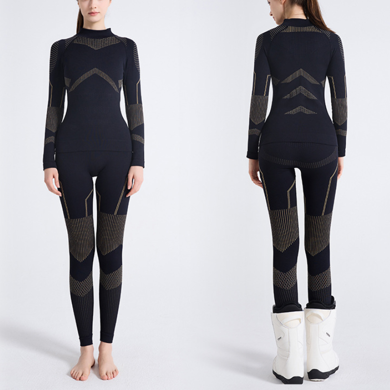 Damen Ski Thermounterwäsche - Funktionsunterwäsche Quarter-Zip