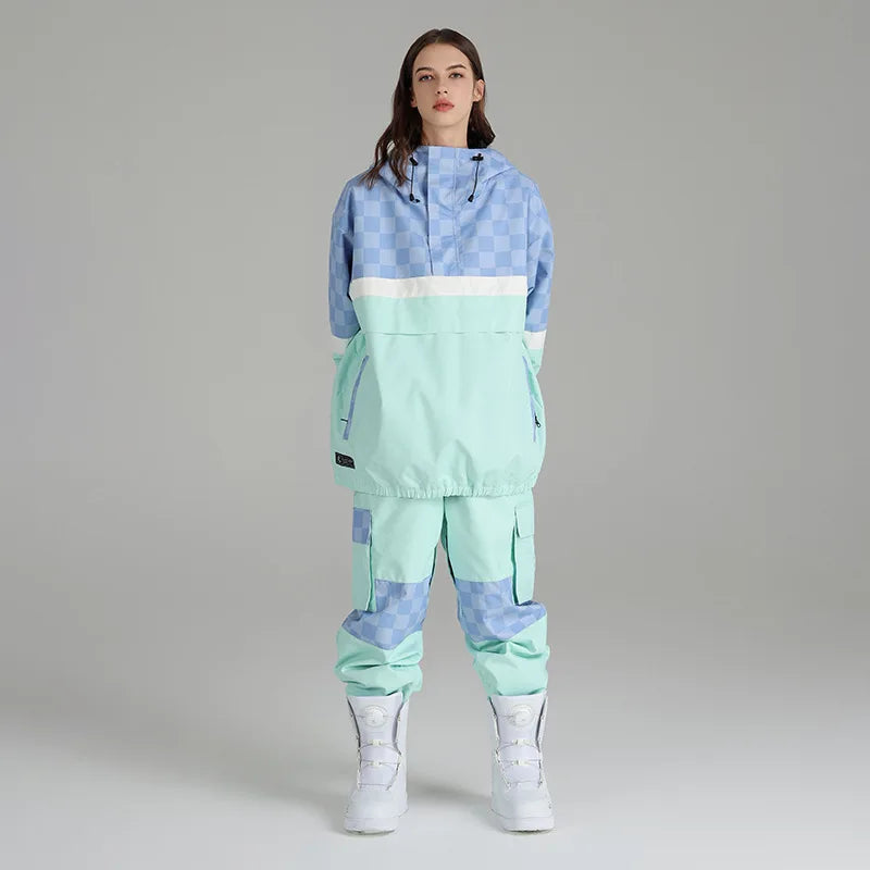 Damen Skianzug Zweiteilig - Skijacke & Skihose für Winter