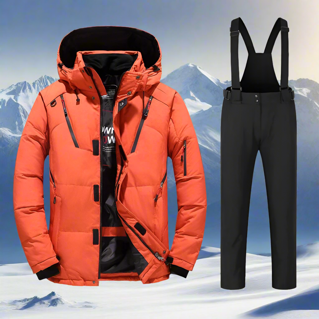 Cameron | Premium Herren Thermo Skianzug Set-Snowmyoko
