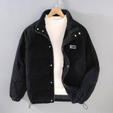 Sander | Cord-Puffer für den Winter-Schwarz-S-Becker Boutique