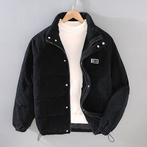 Sander | Cord-Puffer für den Winter-Schwarz-S-Becker Boutique