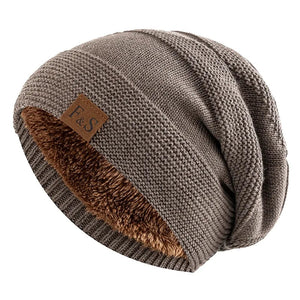 Coos | Pelzgefütterte Schlupfmütze für den Winter-Khaki-56cm-58cm-Snowmyoko