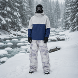 Skianzug Herren Anorak - Kapuzenjacke und Camouflage Hose