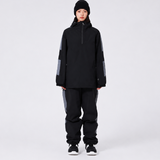 Skianzug Unisex - Skijacke Half-Zip mit Kapuze & Skihose