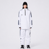 Skianzug Unisex - Skijacke Half-Zip mit Kapuze & Skihose