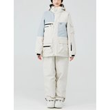 Skianzug Unisex - Skijacke & Skihose Loose Fit für Wintersport