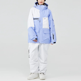 Skianzug Unisex - Skijacke & Skihose Loose Fit für Wintersport