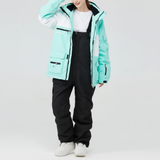 Skianzug Unisex - Skijacke & Skihose Loose Fit für Wintersport