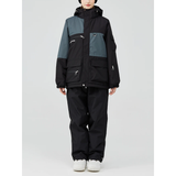 Skianzug Unisex - Skijacke & Skihose Loose Fit für Wintersport