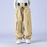 Skihose Unisex Baggy - Snowboardhose Loose Fit für Wintersport