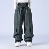 Skihose Unisex Baggy - Snowboardhose Loose Fit für Wintersport