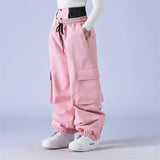 Skihose Unisex Baggy - Snowboardhose Loose Fit für Wintersport