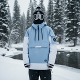 Skijacke mit Kapuze - Snowboardjacke Half-Zip Anorak