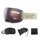 Sonnenskibrille für Brillenträger – OTG, Verspiegelt & Wechselglas