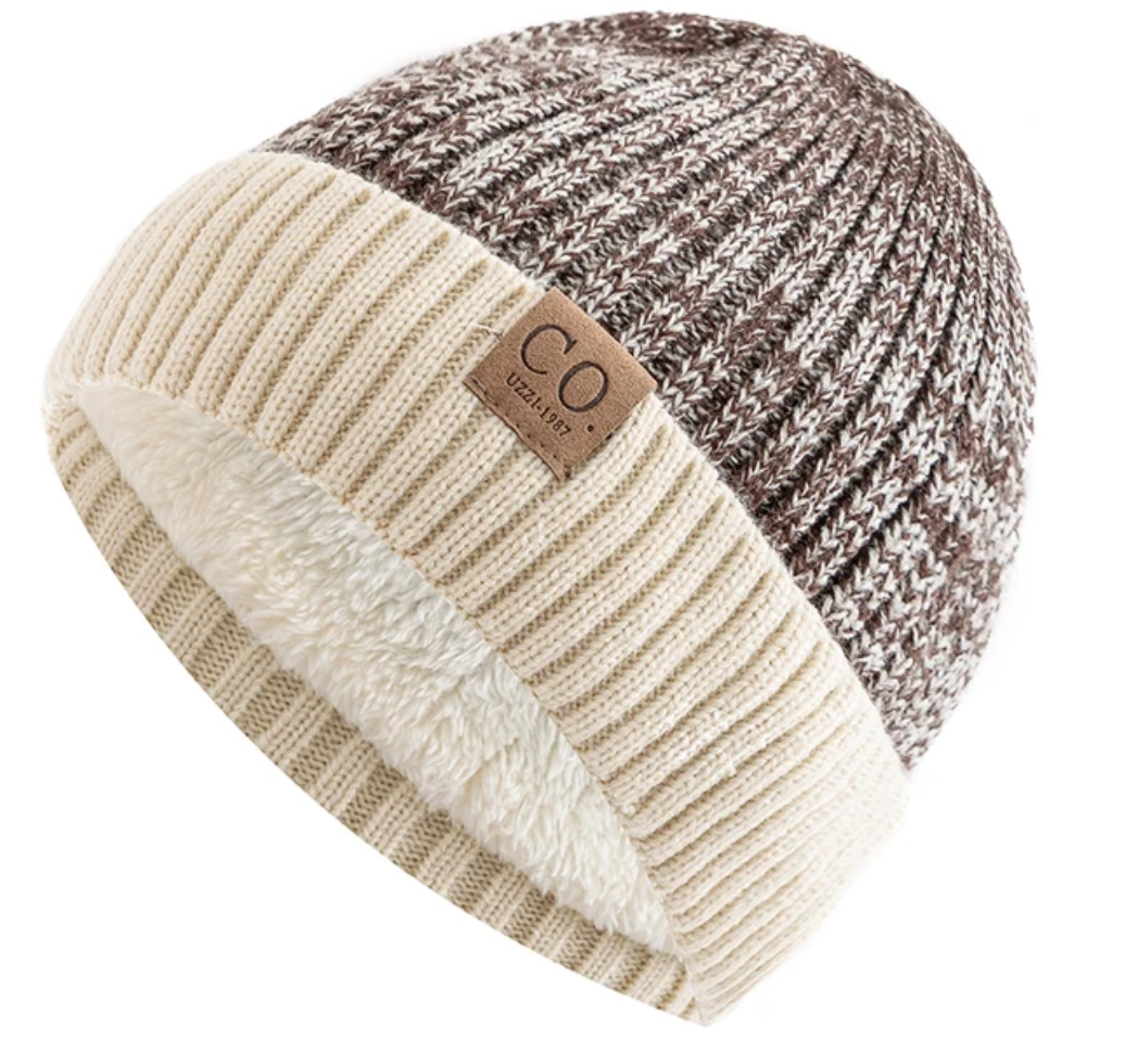 Mikael | Pelzgefütterte Wintermütze-Kaffee-54-60cm-Snowmyoko