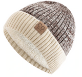Mikael | Pelzgefütterte Wintermütze-Kaffee-54-60cm-Snowmyoko